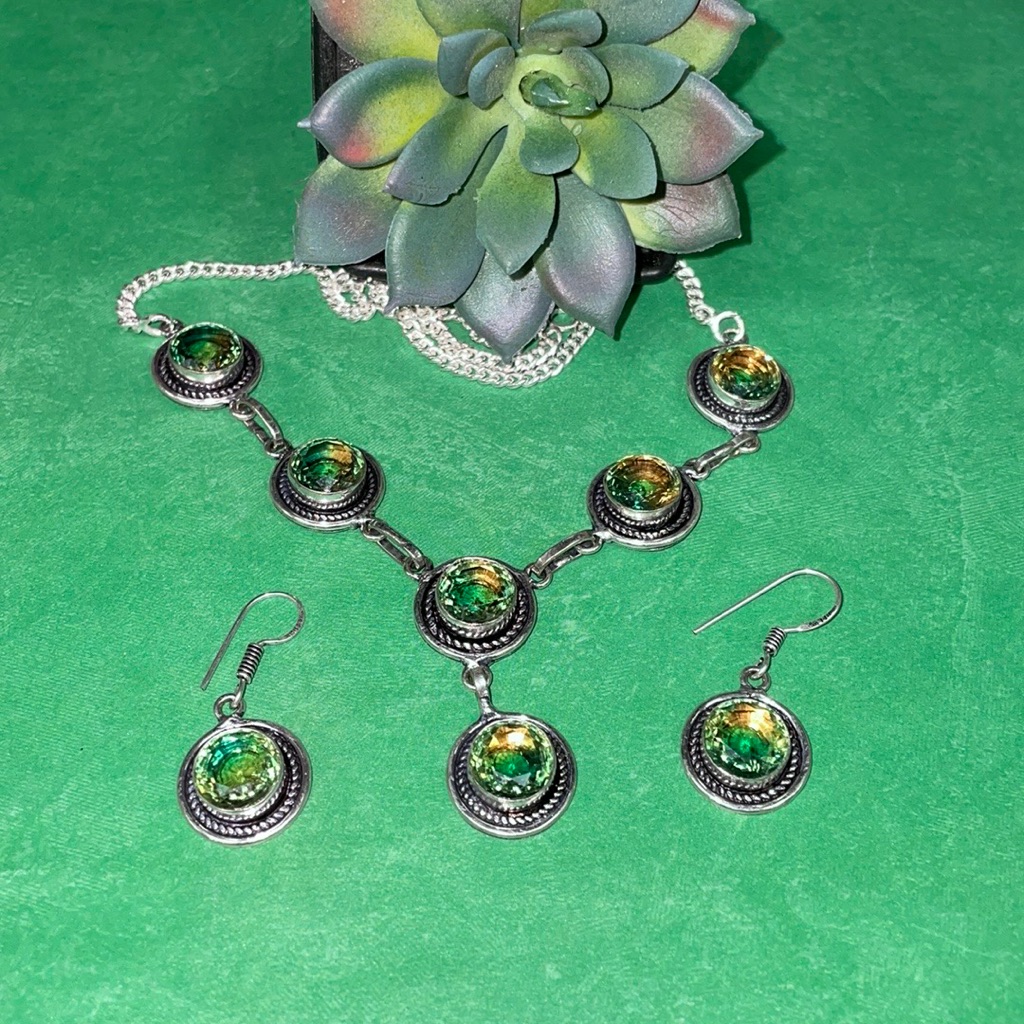 Tourmaline Jewelry Set